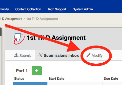 Modify icon on Turnitin Direct View Assignment page.png