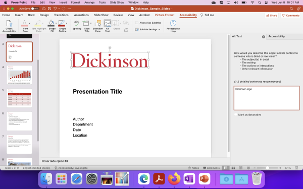 PowerPoint Accessibility review 4