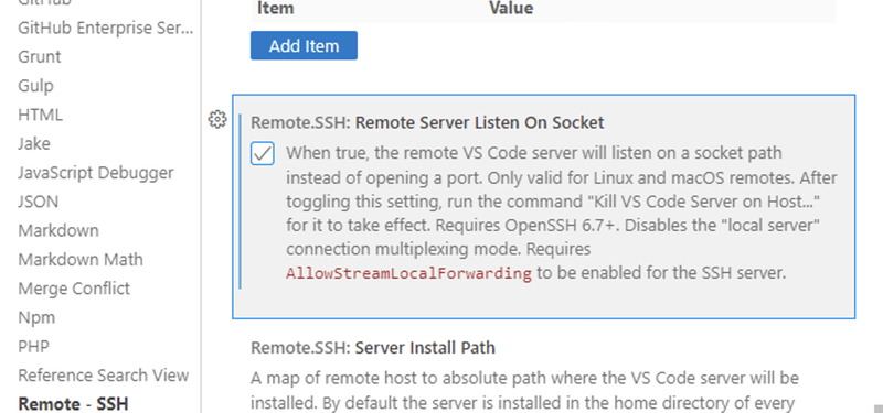 VSCode-RemoteSSH-Socket