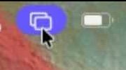 the mirroring menu looks like two overlapping rectangles