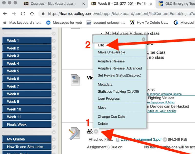 Assignment submission link circled down arrow and Edit option.png