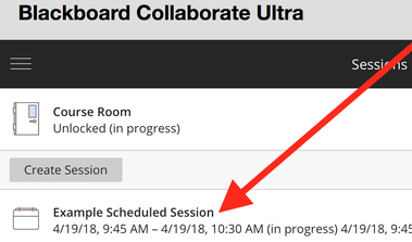 Bb Collab Ultra example schedule session.png