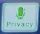 Classrooms privacy button - all mics muted