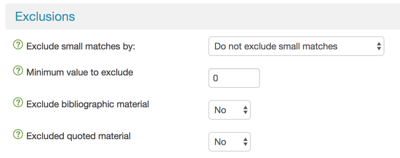 Exclusions on Turnitin Direct create or edit form.png