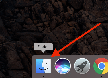 Finder icon at bottom of Mac desktop.png