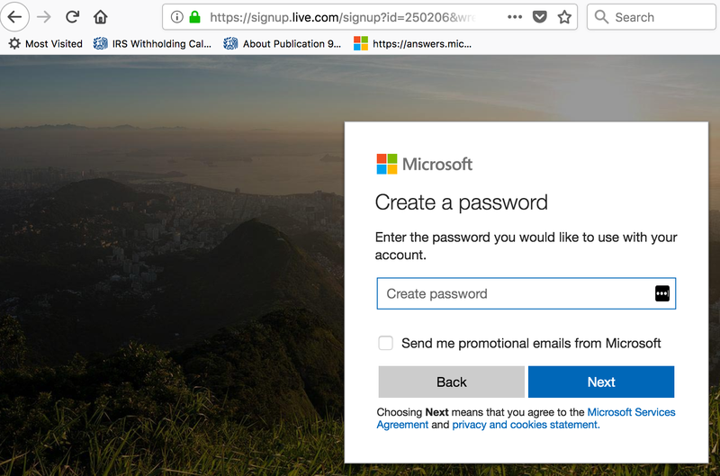 MS create a password create account.png