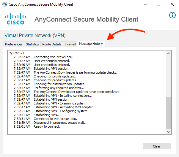 Message history under Cisco VPN setting.png