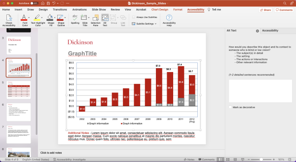 PowerPoint Accessibility review 12