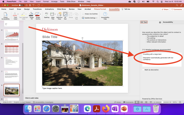 PowerPoint Accessibility review 14