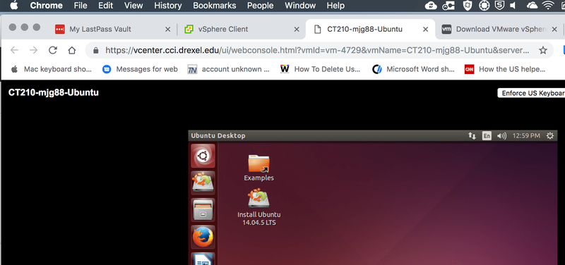 vcenter - Linux VM booted up.png